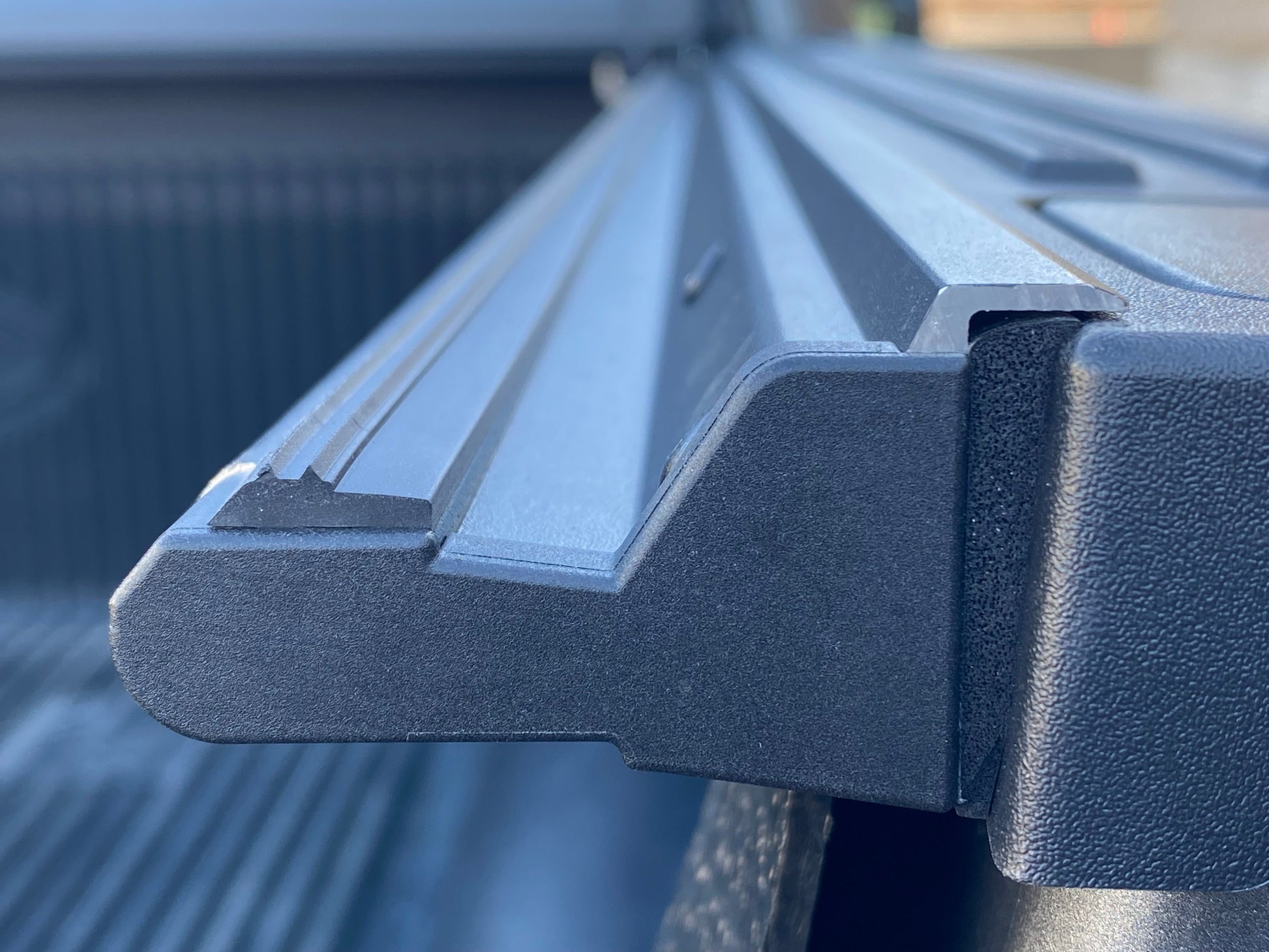11 Hard tonneau cover rails.